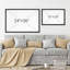 Mid-Century Modern Brown Abstract Polygon - ensemble de 2 reproductions sur toile flottantes-98554082-98554085