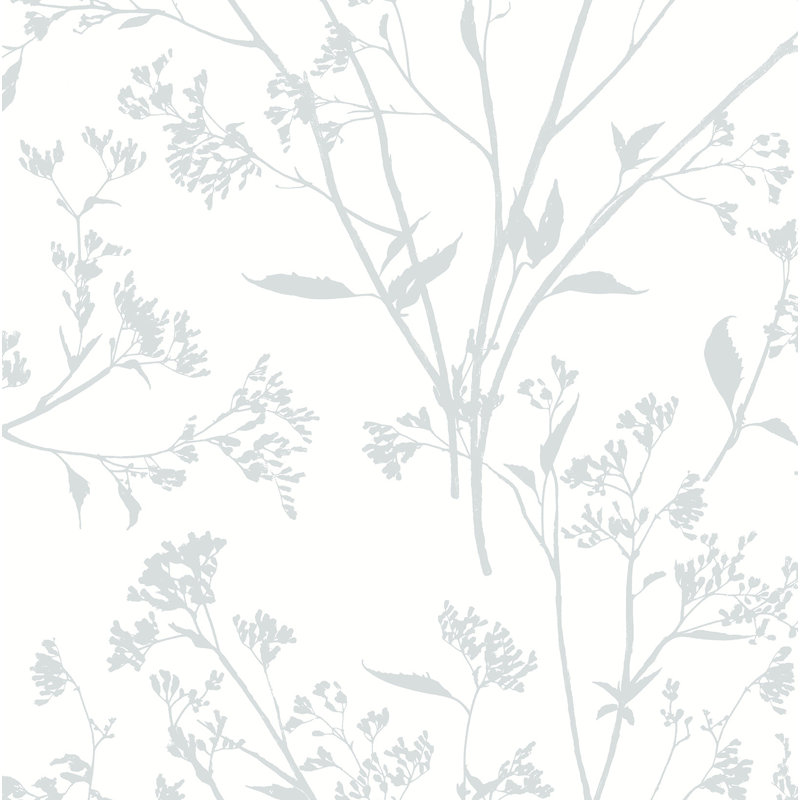 Stormi Floral Roll, Light Gray