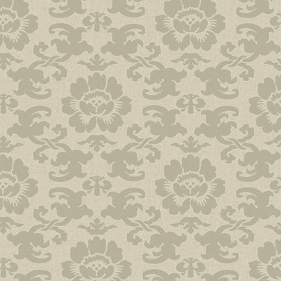 Silky Poppy - Papier peint en lin
