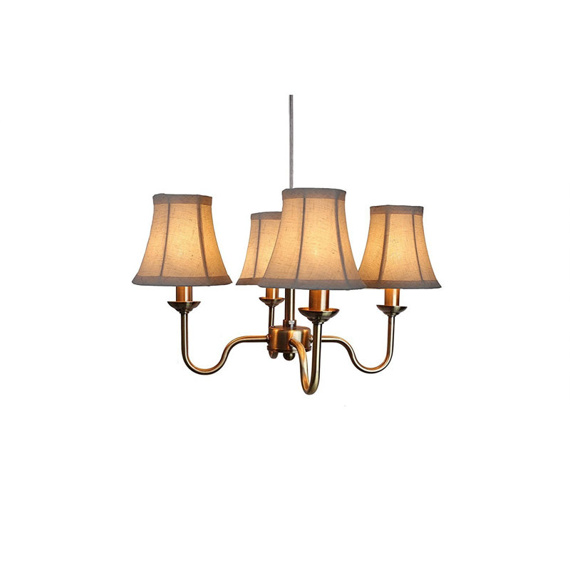 Leclaire 4 - Light Classic / Traditional Chandelier, Antique Brass