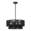 Lustre suspendu noir 4 lumières Aurea-124250998-124251001