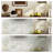 Glassy Petals Design Glass Accent Window Film-756501361