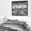 «Beautiful Black and White London View», reproduction de photo sur toile tendue encadrée-26681755