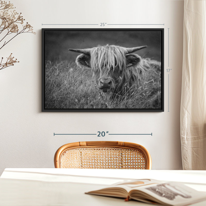 Impression sur toile Isle of Skye Highland, H 25 po x l 17 po