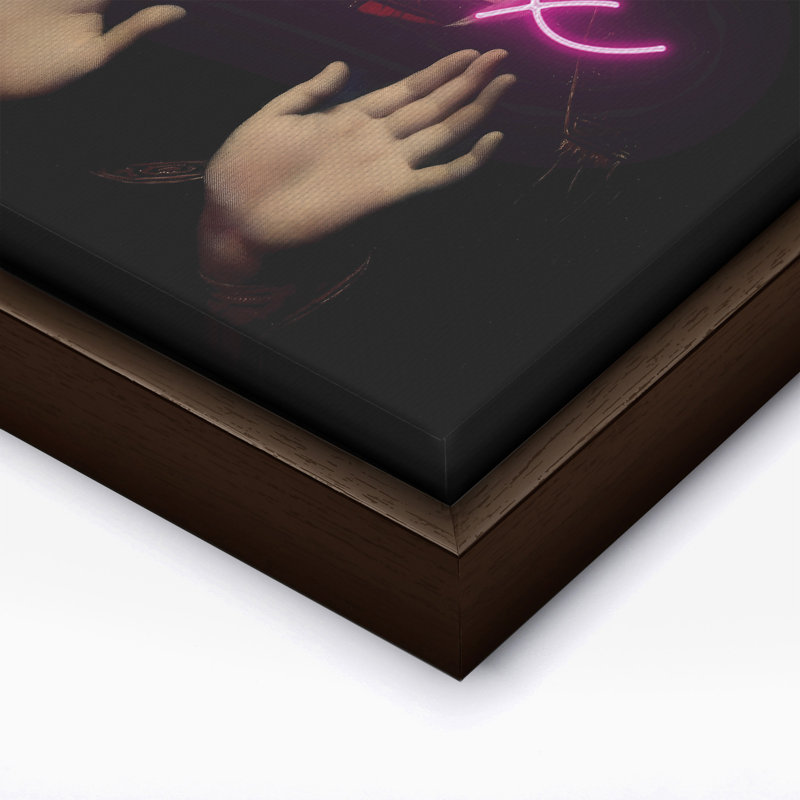 Relax No1, Canvas, 18"H x 24"W, Brown Framed