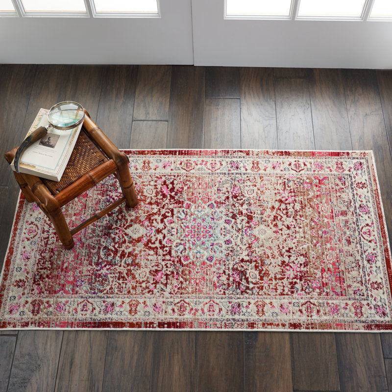 Boynton Oriental Area Rug, Rectangle 61 x 115cm