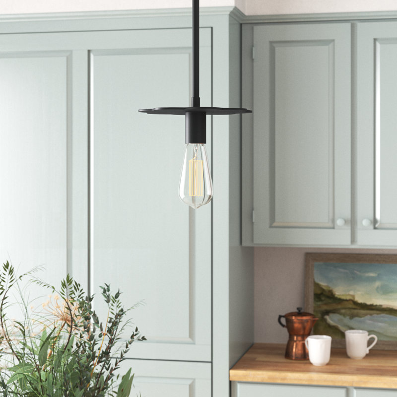 Thane 1 - Light Single Pendant, Matte Black