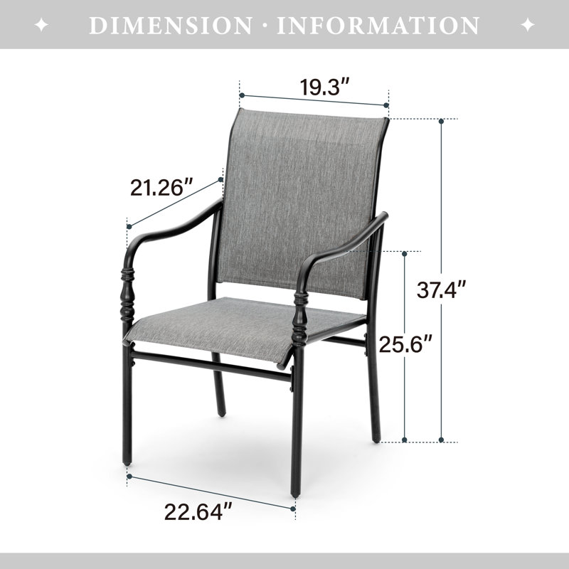 Fauteuil de terrasse Alverez
