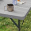 Rectangular Metal Outdoor Picnic Table , 86cm cm W 86cm cm D-1977337053