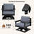 Outdoor Swivel Chair with Premium Cushion-1928069933