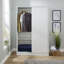2 Door Manufactured Wood Wardrobe
