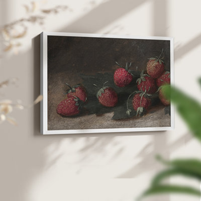 Vintage Floral-CXXVI -Framed Print - Restickable