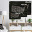 «United States Chalk Vintage Map», impression-707731374-703061615