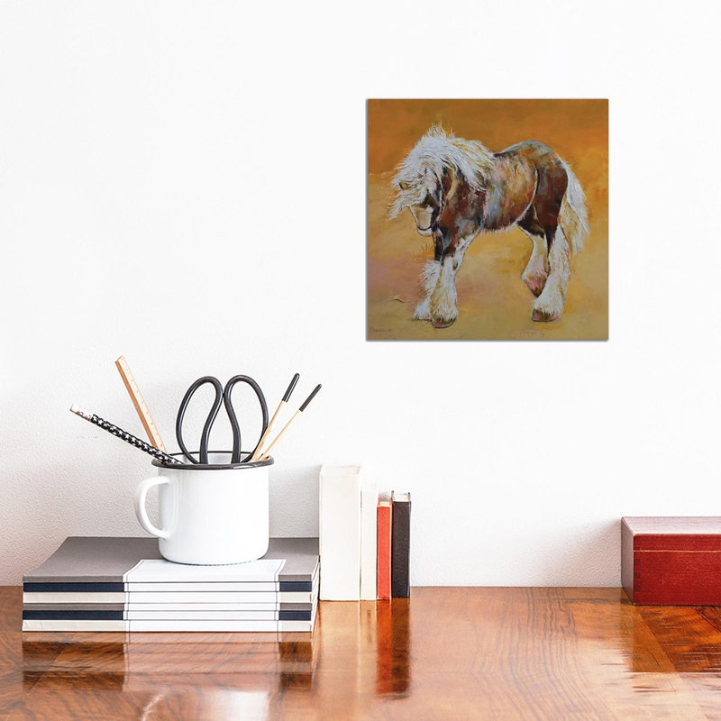 Gypsy Pony by Michael Creese - Wrapped Canvas Painting, 30.48 cm H x 30.48 cm W