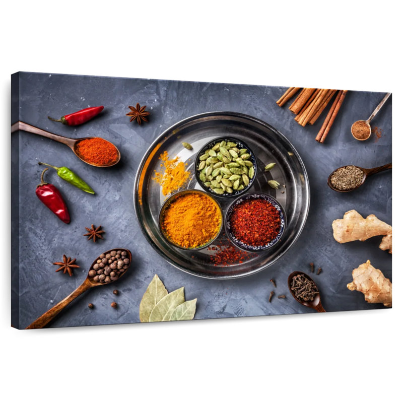 Yarlin Variant Of Spices, 8" H x 12" W
