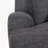 Ainsley 4-Piece Upholstered Sectional in Dark Gray-92568278
