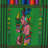 Luedtke Maya Maize God Cotton Table Runner