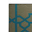 Tapis brun intérieur et extérieur Trellis-1065269302