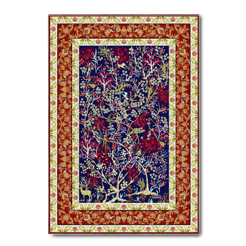 Tapis en coton Dayanara, Rectangle 3 pi 11 po x 5 pi 11 po