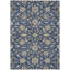 Cicel Machine Washable Indoor/Outdoor Navy Area Rug ACN1149-100248961
