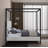 Upholstered Metal Canopy Bed-81840587-81840590