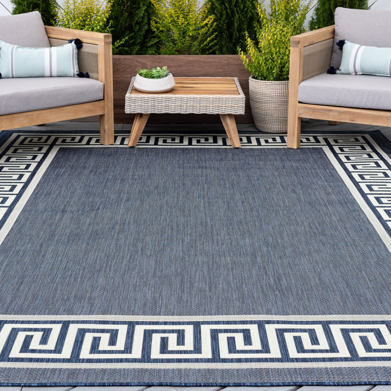 Tapis intérieur et extérieur Seraphine, Rectangle 5 pi 3 po x 7 pi 3 po