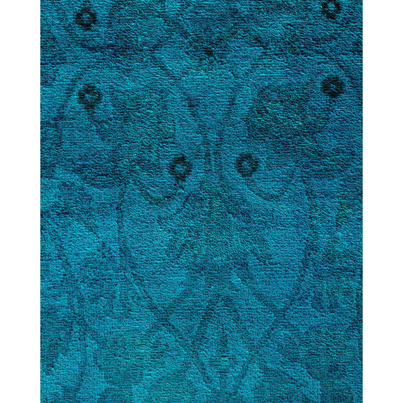Overyed One-of-a-Kind Runner 2'5" X 14'3" Hand Knotted Area Rug