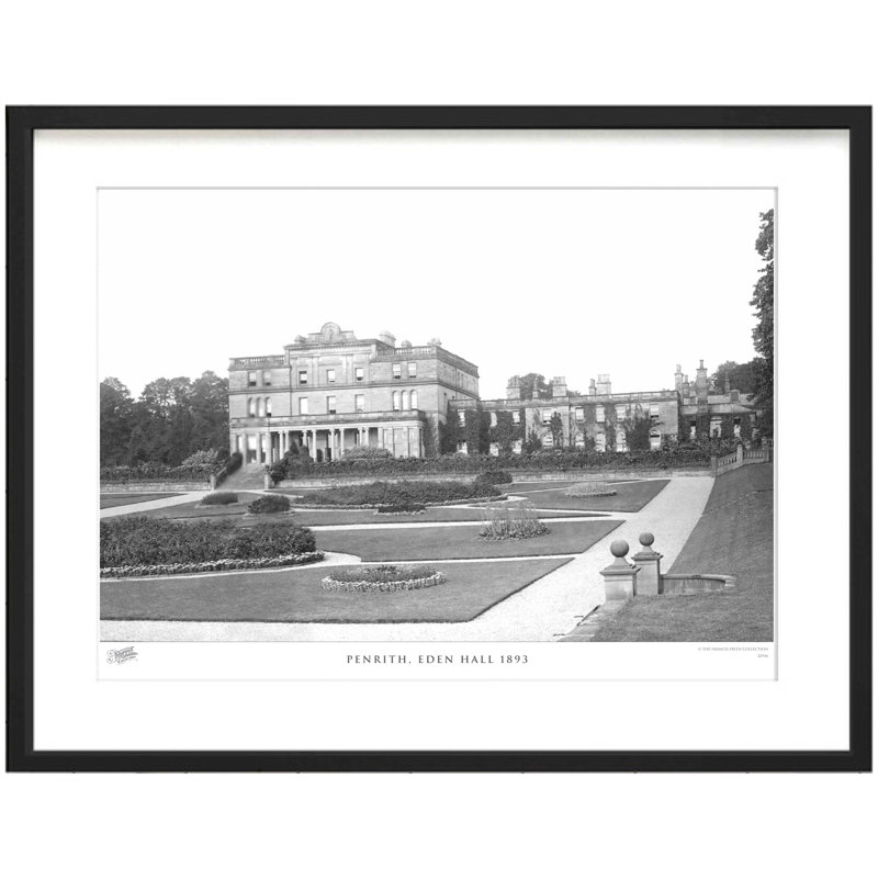 Penrith, Eden Hall 1893 - Single Picture Frame Print, 28cm H x 36cm W x 2.3cm D