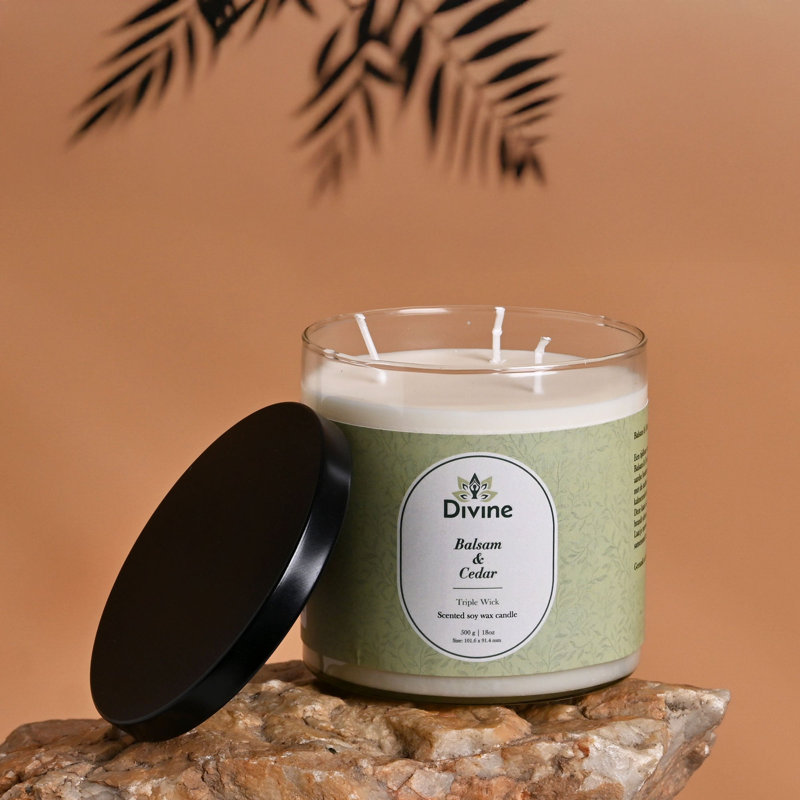 Pine Scented Jar Candle