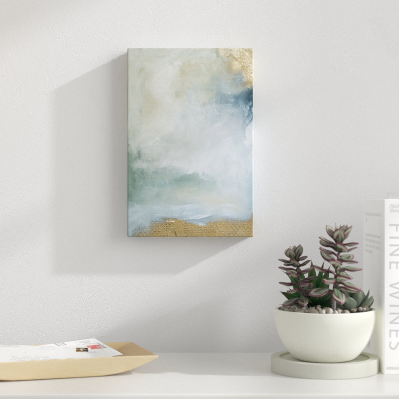 Imprint III by Julia Contacessi - Painting, Wrapped Canvas, 30cm H x 20cm W