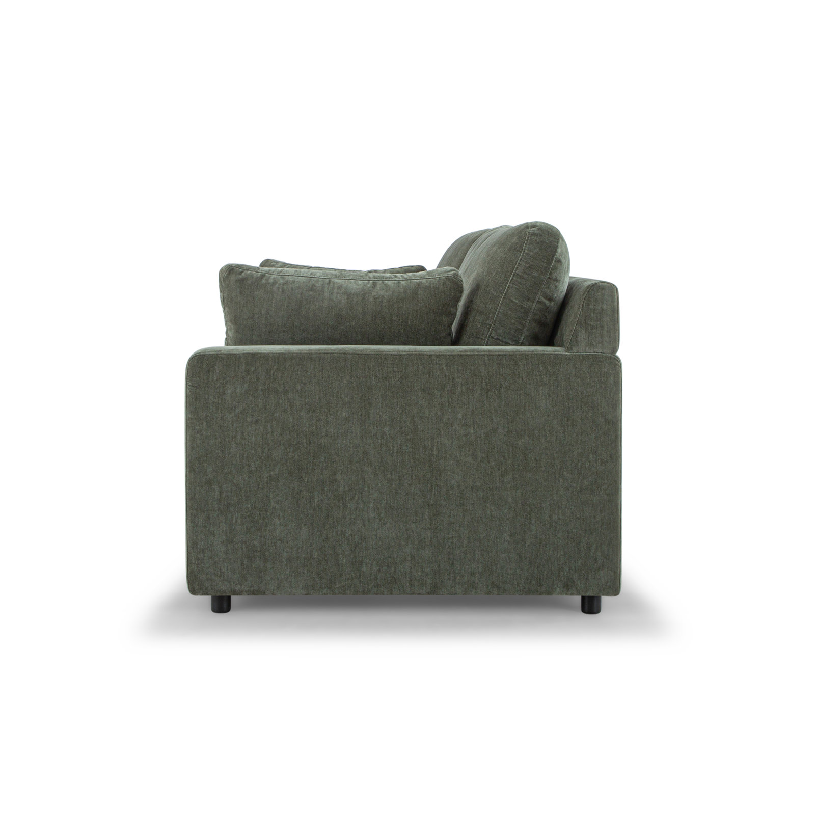 Dannie 84'' Upholstered Sofa, Forest Performance Chenille