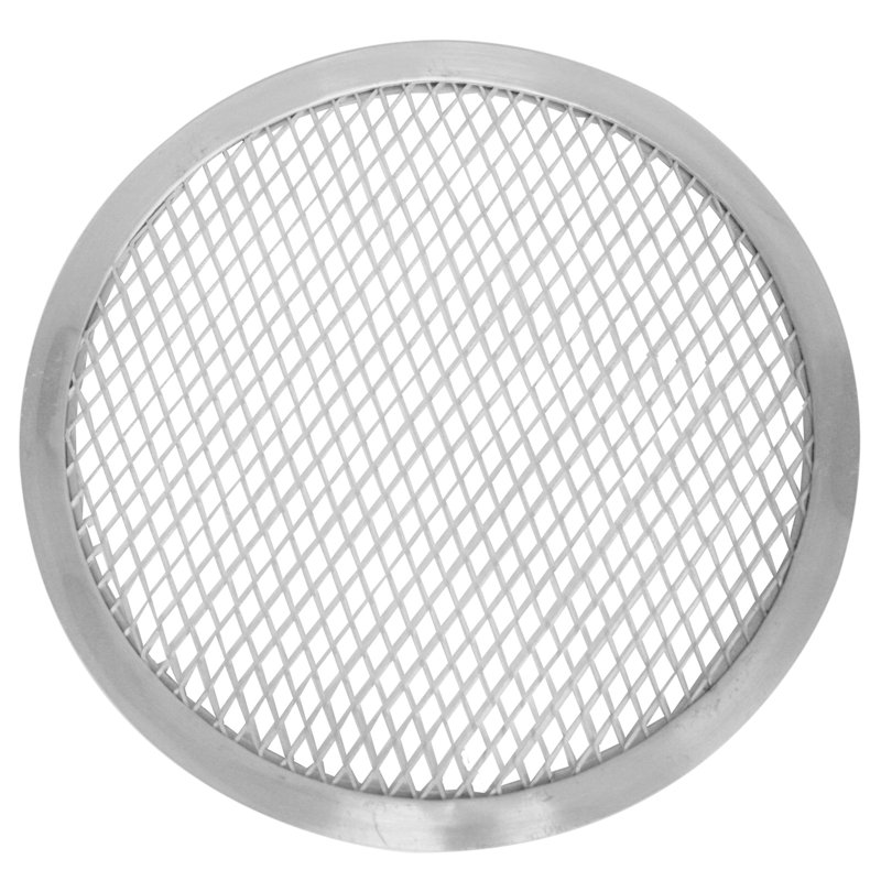 Thunder Group Inc. Aluminum Pizza Pan, 0.2" H x 22" W x 22" D