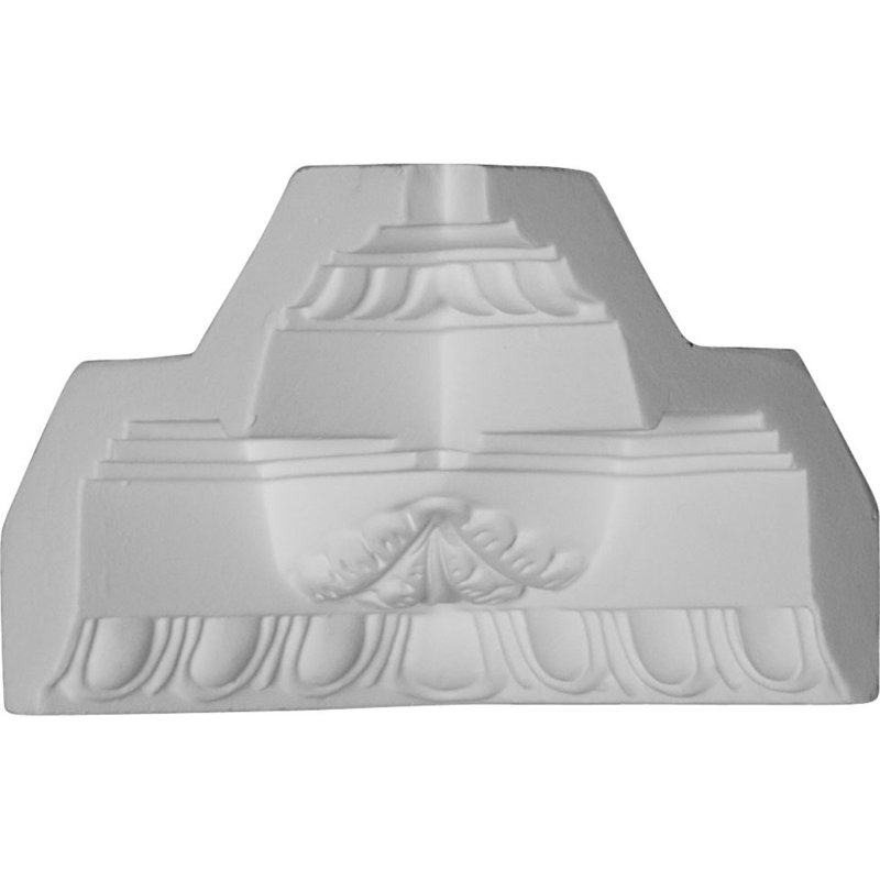 Endurathane Inside Corner for Attica Crown Moulding, 3 5/8"P x 3 7/8"H (matches moulding MLD03X03X05AT), Factory Primed