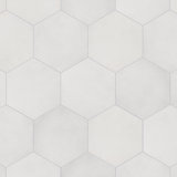 Heritage Hex 7" x 8" Porcelain Stone Look Wall & Floor Tile