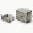 Solid Wood End Table Set Of 2 With 2 Drawers, Handle-Free Modern Sofa Side Tables For Bedroom & Living Room-1088203465-1088203464