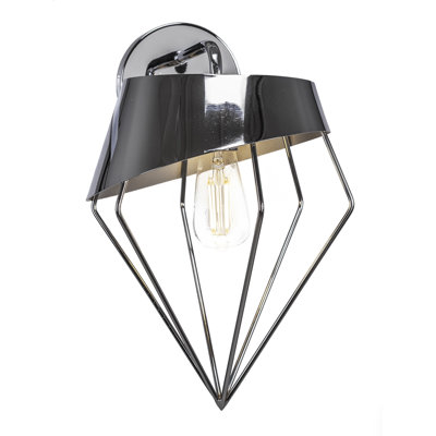 Oryana Neo 1 Light Wall Sconce Shown With Antique LED Bulb