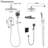 Complete Shower System with Rough in-Valve-91074267