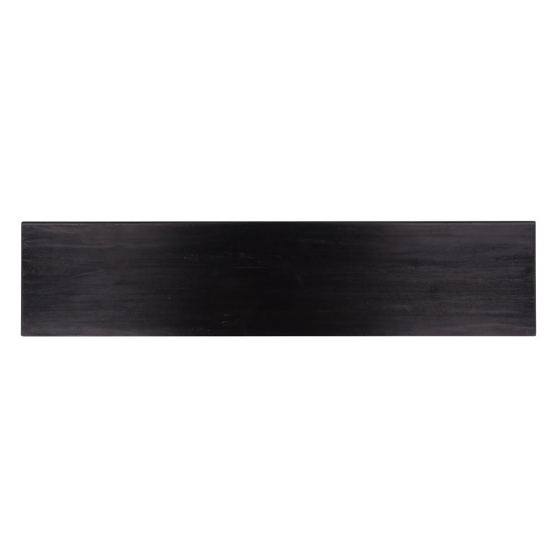 Furniture Classics Black Dalia Mahogany Accent Cabinet