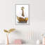 Bathtime Giraffe - Peinture sur toile-58873434-58873435-119891399