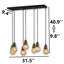 Luminaire suspendu pour îlot de cuisine