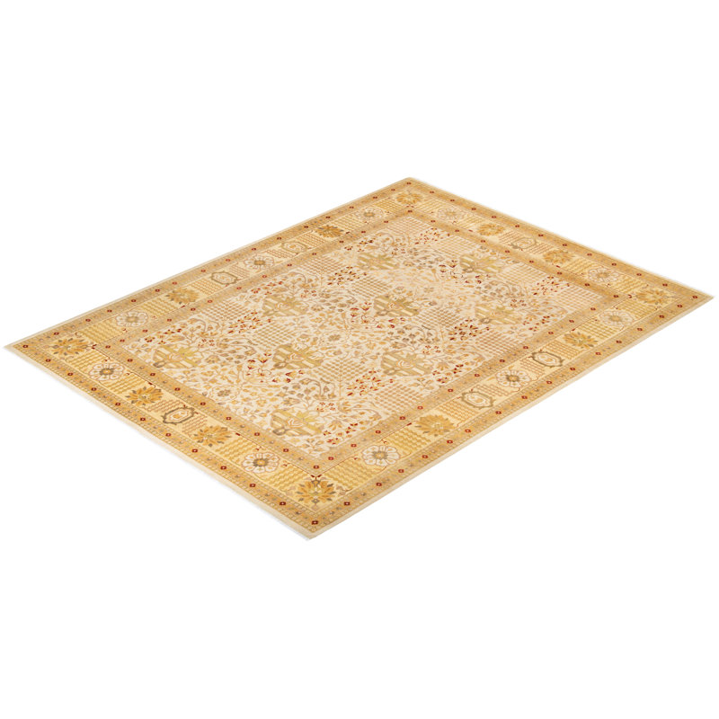 Classic One-of-a-Kind 9' 1" X 12' 0" Hand Knotted Area Rug