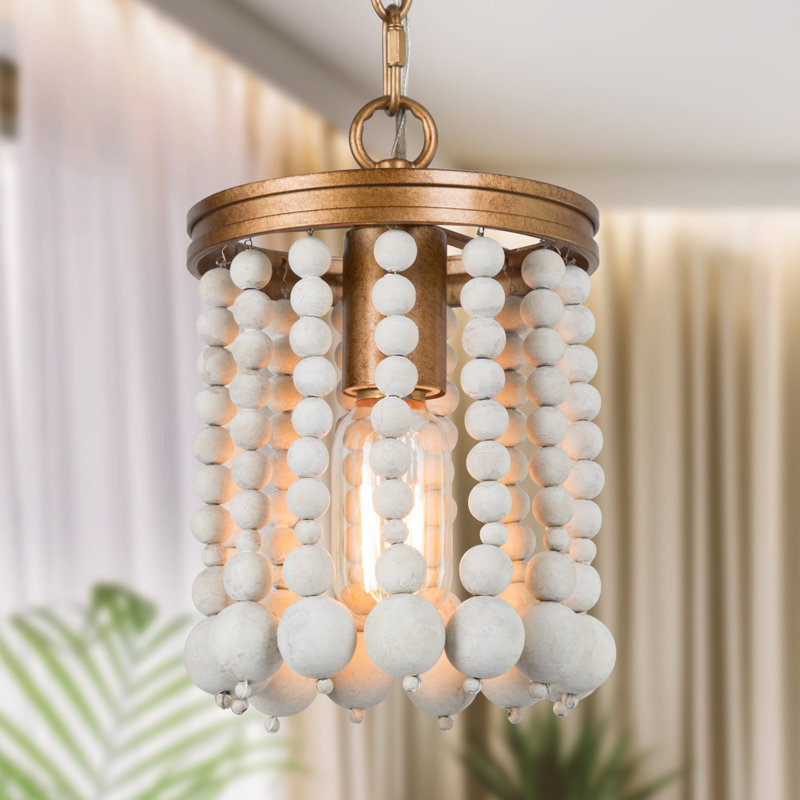 Advith 1-Light  Kitchen Island Pendant Chandelier