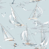 Boråstapeter Sailboats Wallpaper