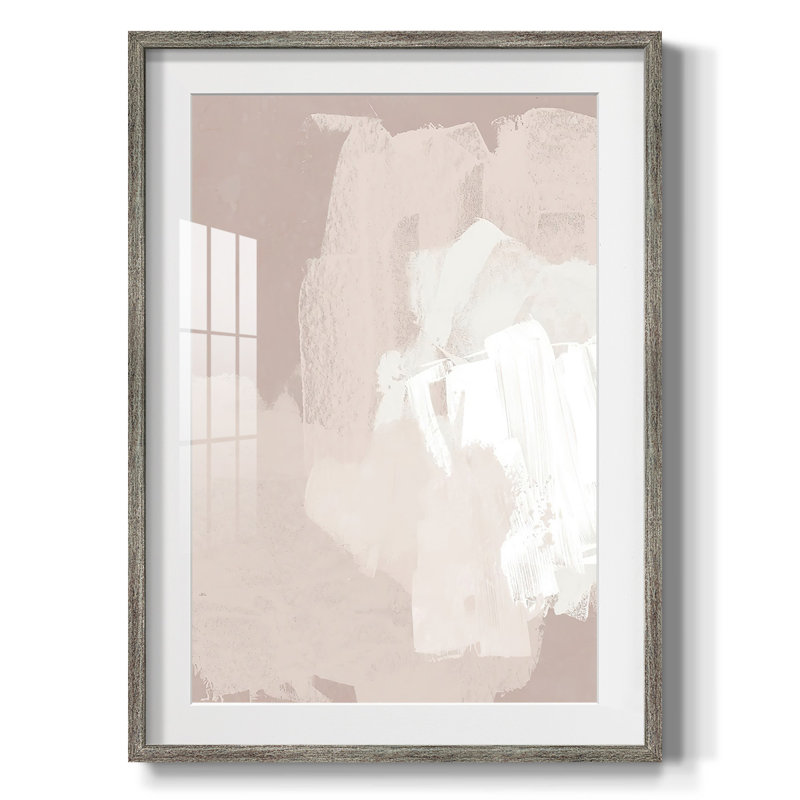 Cloud Slate II - impression encadrée, Vieilli, H 28,5 po x l 20,5 po