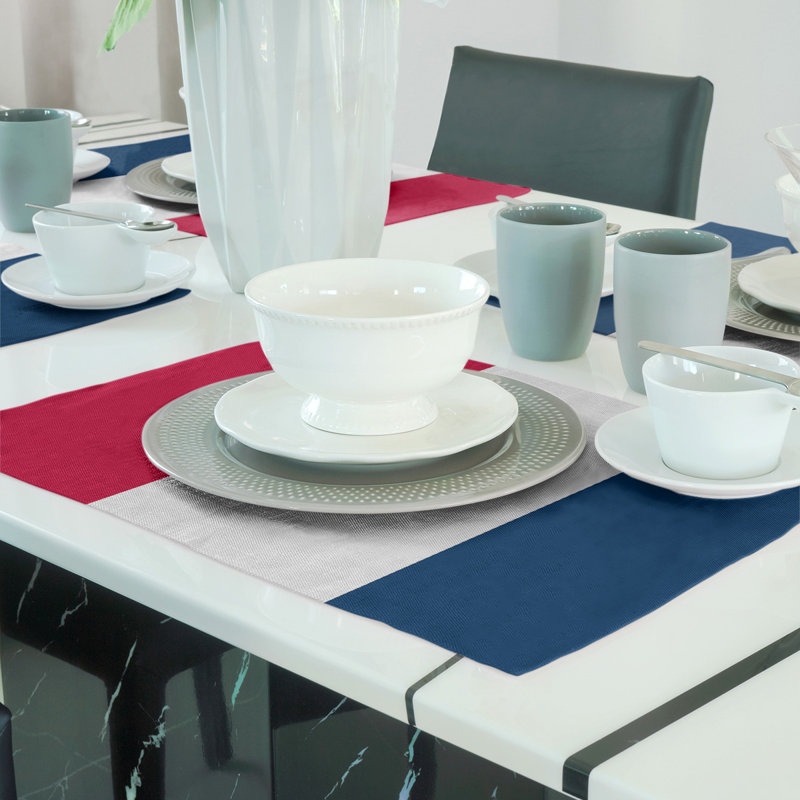 Récapitulatif 18" arizona, Blanc / Bleu marine, Polyester sergé