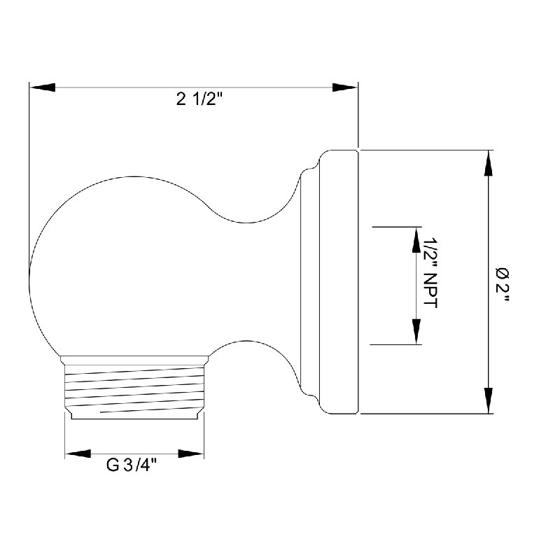 Wall Outlet For Riser