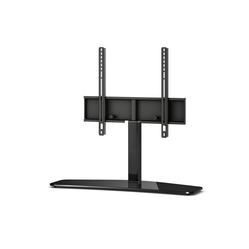 Support de plancher pivotant noir moderne pouvant supporter jusqu'à 88 lb