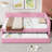 Upholstered Tufted Button Platform Bed