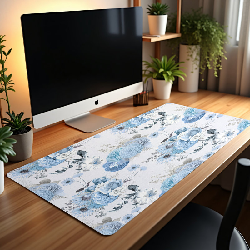 Polyester Desk Pad, 31.5x15.5