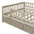 Kallel Daybed with Two Drawers and Guardrails-498385894-506472917